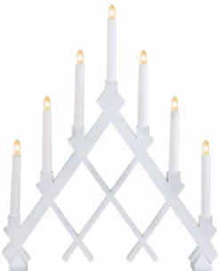 Rut Ljusstake 53cm Vit