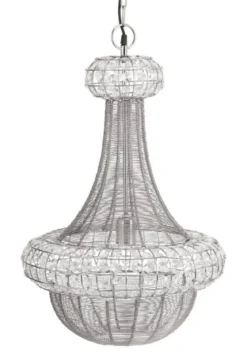 SABA Taklampa 42cm Silver