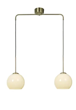 SALLE Takpendel 2a 820mm Antikmässing/vit