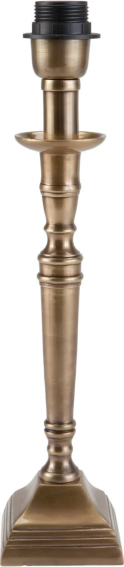 SALONG Lampfot 33cm Antikmässing