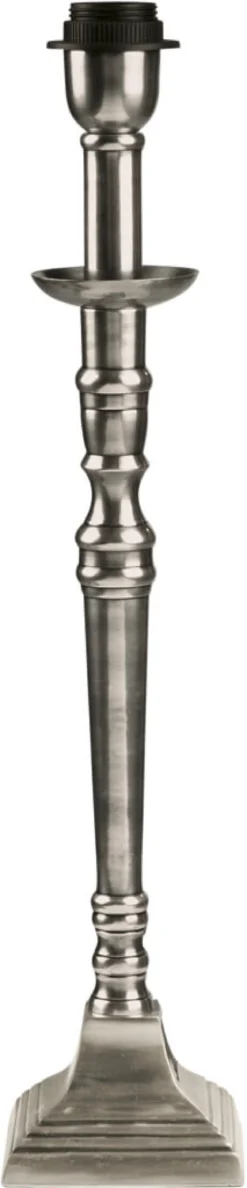 SALONG Lampfot 42cm Antiksilver