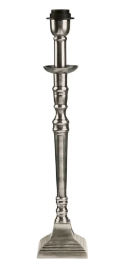 SALONG Lampfot 53cm Antiksilver