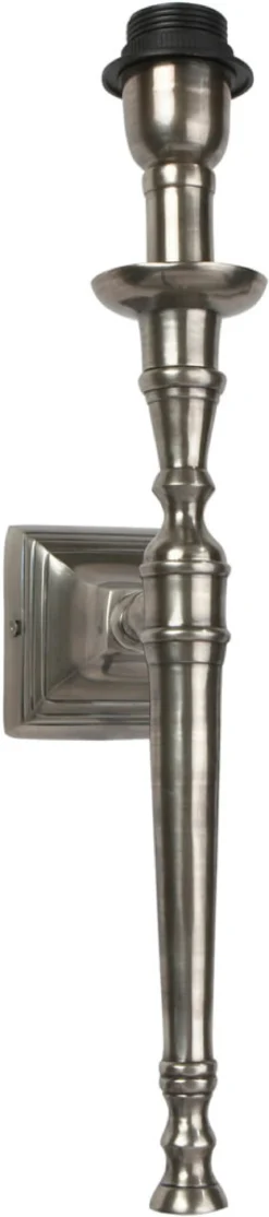 SALONG Vägglampa 45cm Antiksilver
