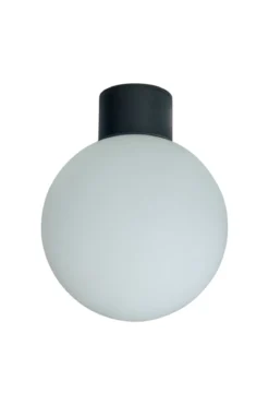 SALTVIK Tak/Grindstolpe Ute 20cm Svart IP44