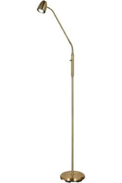 SANDNES Golvlampa 140cm Antik