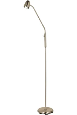 SANDNES Golvlampa 140cm Stål
