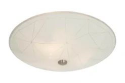 SEKTOR Plafond 42cm Vit/Stål