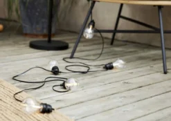 SELECTA Ljusslinga 13,6m 18LED Varmvit/Svart