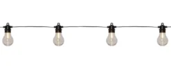 SELECTA Ljusslinga 7,2m 10LED Varmvit/Svart