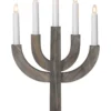 SELMA Träljusstake 40cm Brun