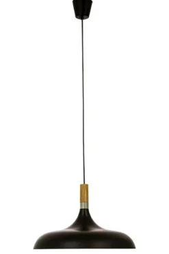 SENSE Takpendel 45cm Svart/Trä/Krom