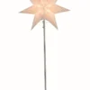 Sensy Stjärna på fot 83cm Vit