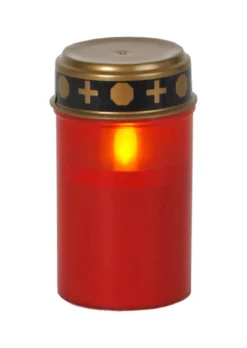 SERENE LED-Gravljus 12cm LED Röd