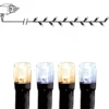 SERIE LED Ljusslinga 160L 16m Svart/Varm&Kallvit