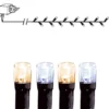 SERIE LED Ljusslinga 8m 80LED IP44 Varmvit & Kallvit Svart