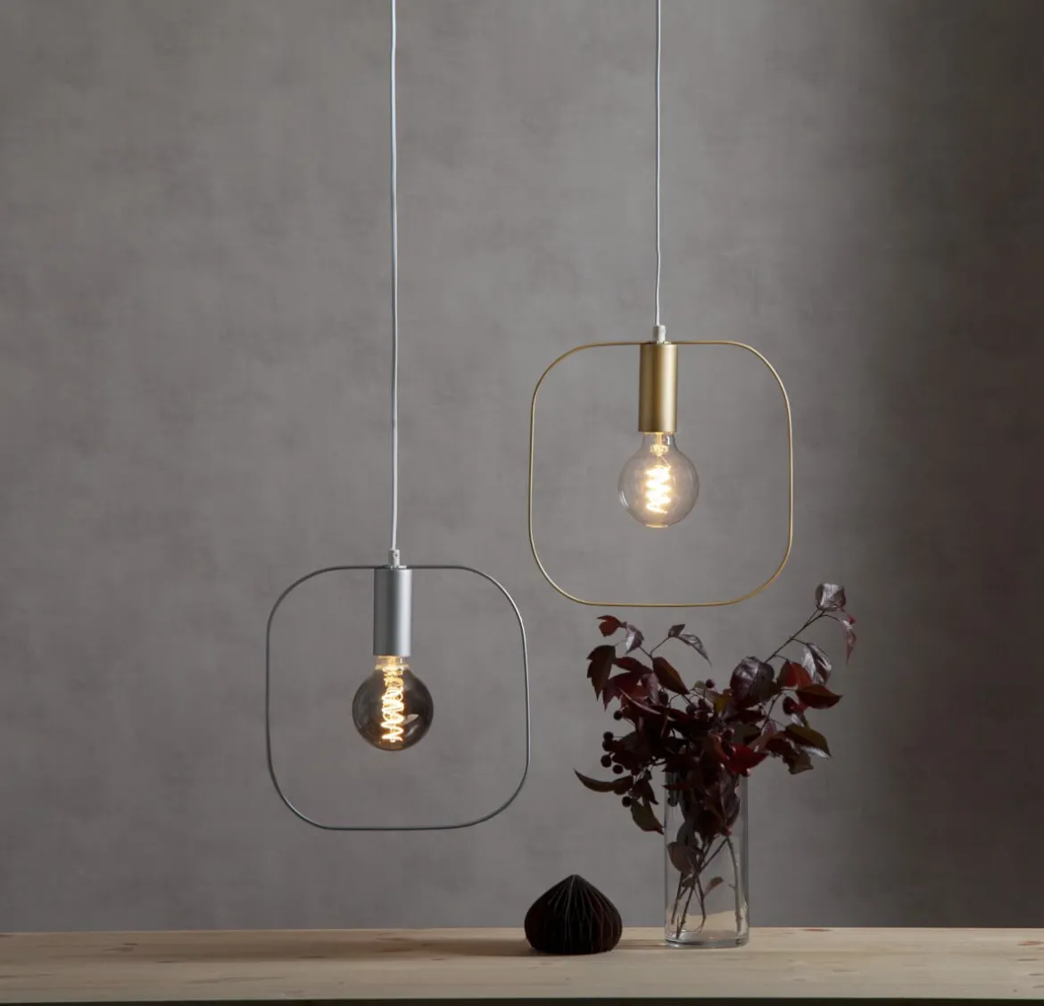 SHAPE Pendel E27 30cm Guld
