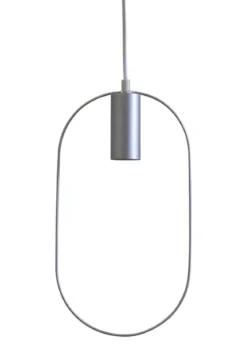 SHAPE Pendel E27 20cm Silver