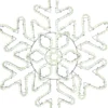 Siluett Snöflinga Neoled Vit