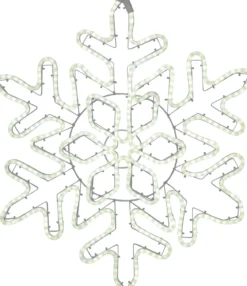 Siluett Snöflinga Neoled Vit