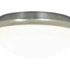 SIRACUSA LED-Plafond Bad 24,8cm Krom/Vit IP44