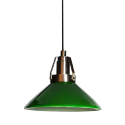 SKOMAKARE Fönsterlampa 150mm Antik/Grön