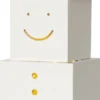 SNOWMAN Dekorationsfigur Batteri 29,5cm Vit