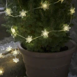 SNOWSTAR Ljusslinga Batteri 2m 20LED Varmvit/Klar