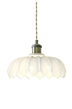 SOFIA Fönsterlampa 25cm Antik/Opalvit