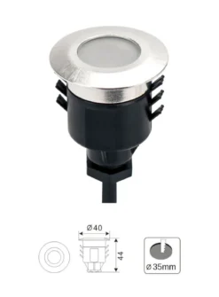SPECTRUM Decklight 4cm 5-Pack 12V IP65