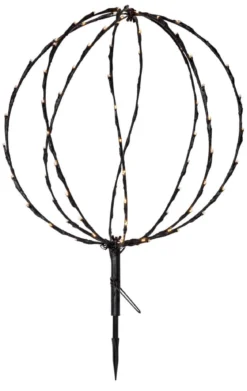 SPHERE Utomhusdekoration Batteri 54cm Svart