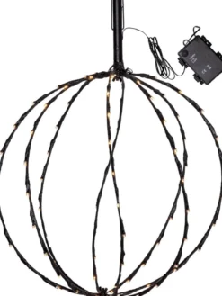 SPHERE Utomhusdekoration Batteri 54cm Svart
