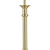 SQUARE Lampfot 52cm Borstad mässing