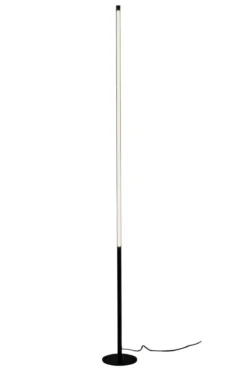 STECCO Golvlampa 160cm Svart LED