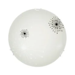 STELLA LED-Plafond 30cm Frostad/Mönster