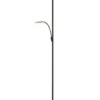 STOCKHOLM Golvlampa LED-Uplight Dimbar 184cm Svart