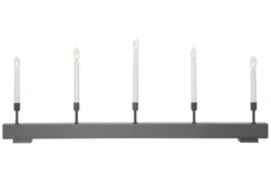 STORM RAK Träljusstake 89cm Grå