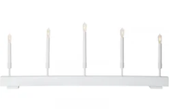 STORM RAK Träljusstake 89cm Vit