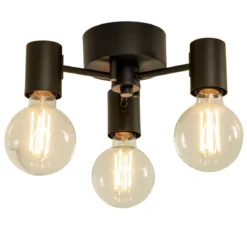 STRICT Plafond 31cm Svart
