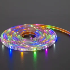 STRIP LIGHT Solcellsslinga 5m Flerfärgad