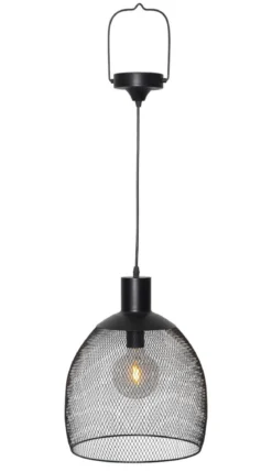 SUNLIGHT Solcellsdekoration 35cm Svart IP44