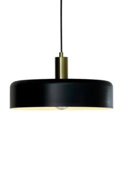 SUVI Taklampa 35cm Svart/Mässing