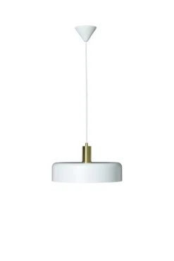 SUVI Taklampa 35cm Vit/Mässing