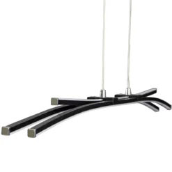 SVALA Taklampa LED 114cm Svart