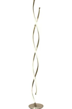 SWIRL Golvlampa Dimbar 137cm Stål