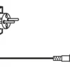 SYSTEM DECOR Startkabel/Trafo Svart