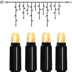 SYSTEM 24 EXTRA Istappsslinga 1,5m 42LED Varmvit/Svart IP44