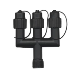 SYSTEM 24 Förgrening 3st 11cm IP44 Svart