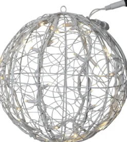 SYSTEM LED EXTRA Boll 35cm 30LED Varmvit/Vit IP44