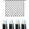 SYSTEM LED EXTRA Ljusnät 3m 192LED Kallvit/Svart IP44