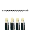 SYSTEM LED EXTRA Ljusslinga 3m 30LED Varmvit/Svart IP44